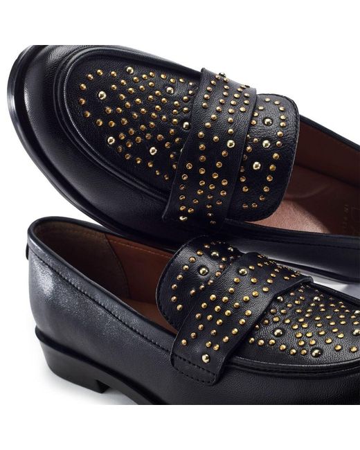 Moda In Pelle Blue Feona Leather