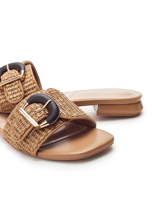Moda In Pelle Brown Juletta Textile