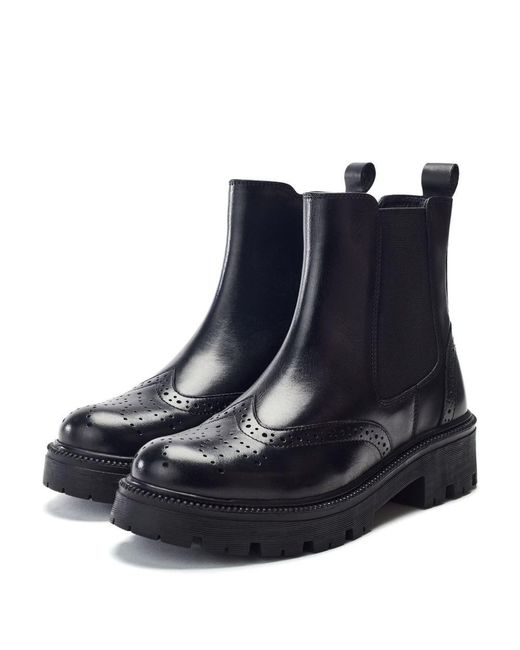 Moda In Pelle Blue Orraya Leather