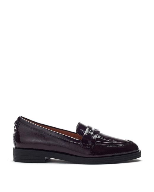 Moda In Pelle Blue Fumia Burgundy Patent Leather