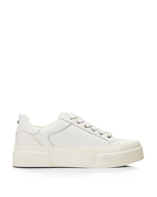 Moda In Pelle White Amilyn Leather