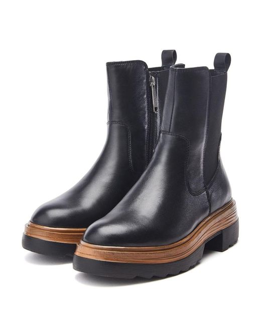 Moda In Pelle Blue Omri Leather