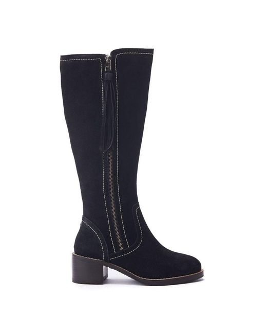 Moda In Pelle Blue Rodell Suede
