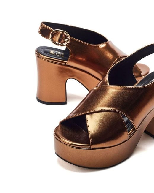 Moda In Pelle Brown Nakara Bronze Porvair