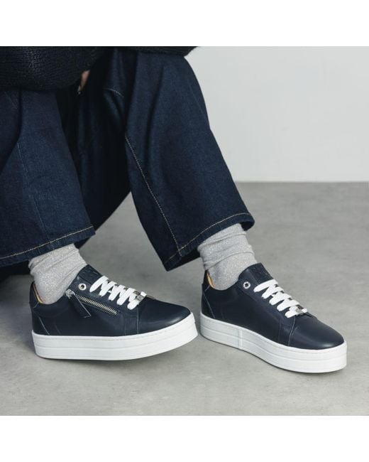 Moda In Pelle Blue Abbiy Leather
