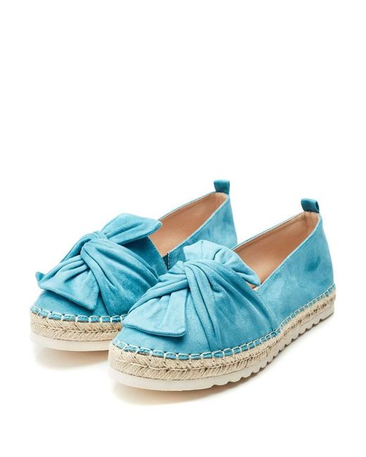 Moda In Pelle Blue Fionna Alcantara