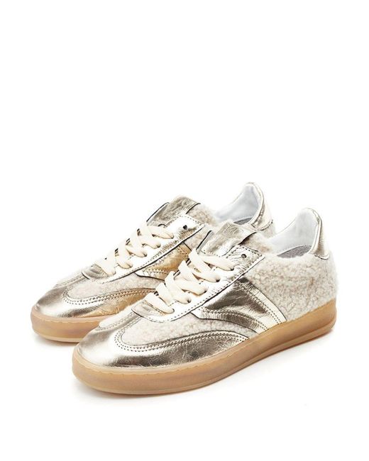 Moda In Pelle Natural Bennet Off Textile