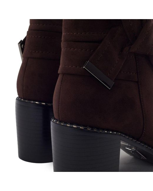 Moda In Pelle Brown Sabea Dark Alcantara