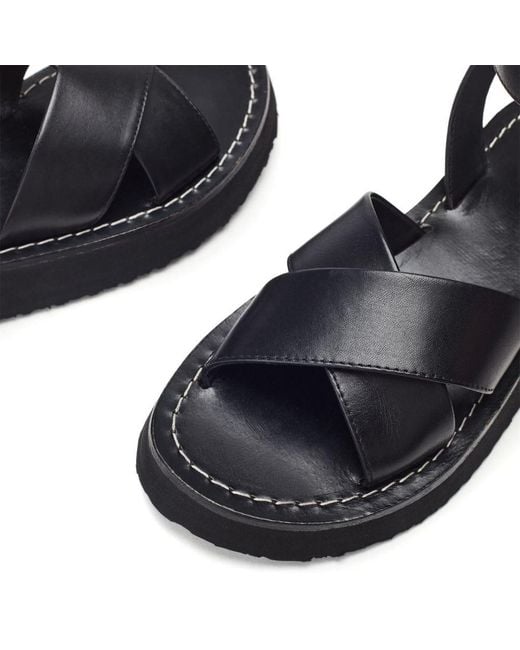 Shoon Blue Sh Larise Leather