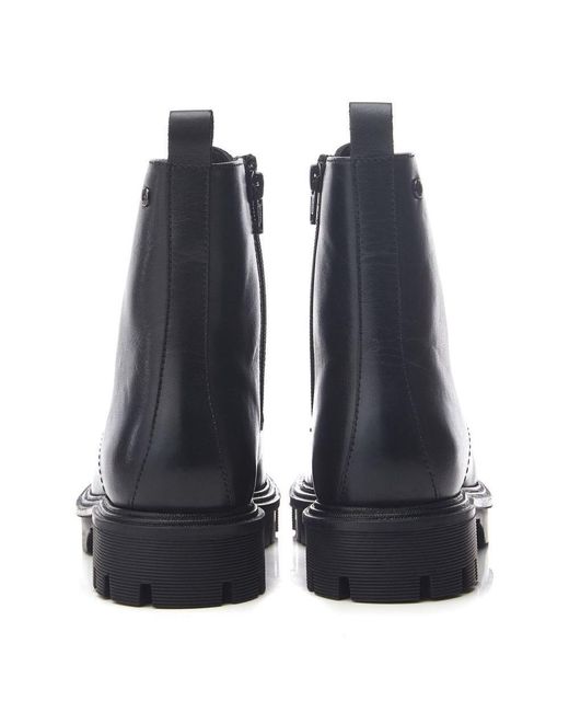 Moda In Pelle Blue Presses Leather