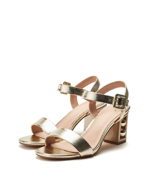 Moda In Pelle Metallic Sandypearl Porvair