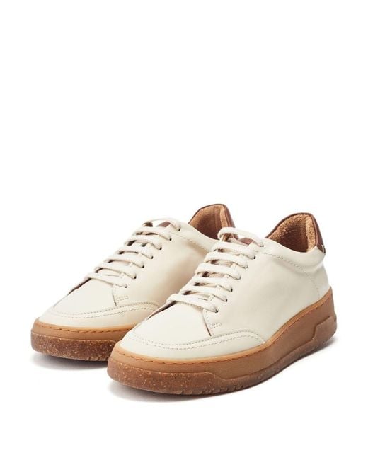 Shoon White Sh Eglise Off Leather