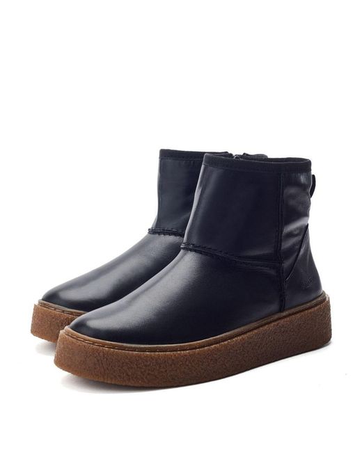 Shoon Blue Sh Immy Leather