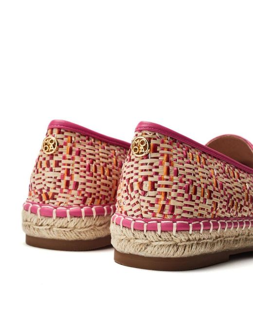 Moda In Pelle Pink Helio Raffia