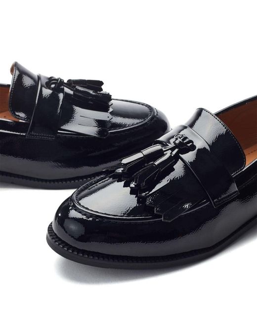 Moda In Pelle Blue Ebara Patent