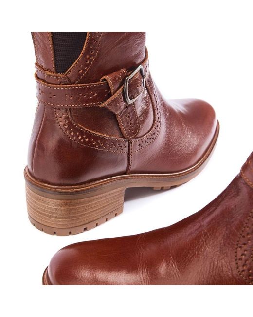 Moda In Pelle Red Hesdin Leather