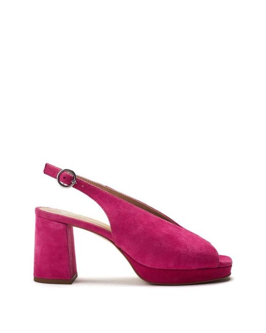 Moda In Pelle Pink Jacinta Suede