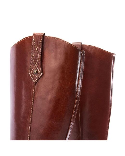 Moda In Pelle Brown Hazay Leather