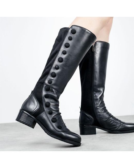 Moda In Pelle Blue Riyla Leather