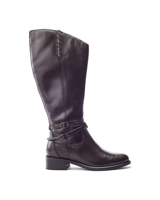 Moda In Pelle Blue Syanna Dark Leather