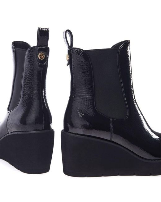 Moda In Pelle Blue Allby Patent
