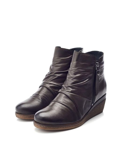 Moda In Pelle Blue Olgar Khaki Leather