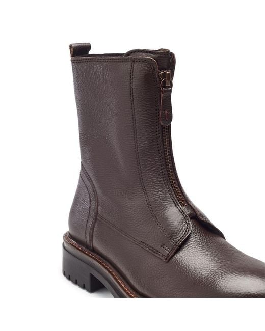 Moda In Pelle Brown Arru Dark Leather