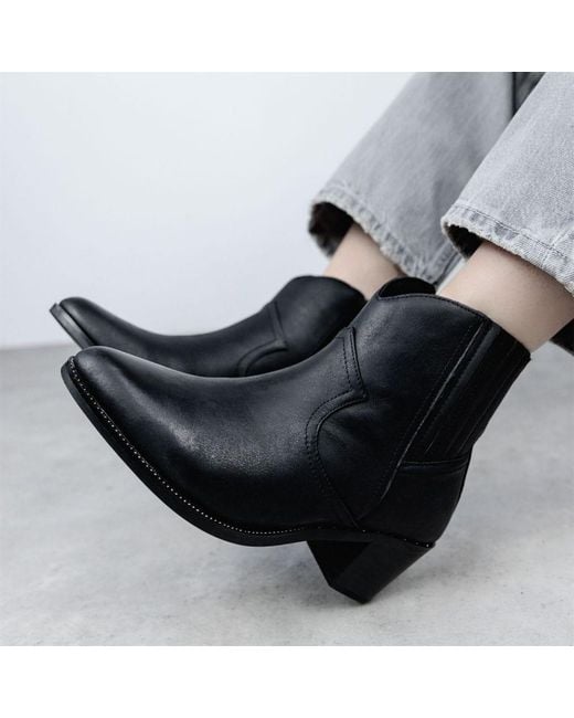 Moda In Pelle Blue Anniee Leather