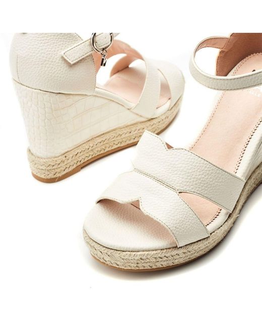 Moda In Pelle White Rikolia Off Patent Mocc Croc