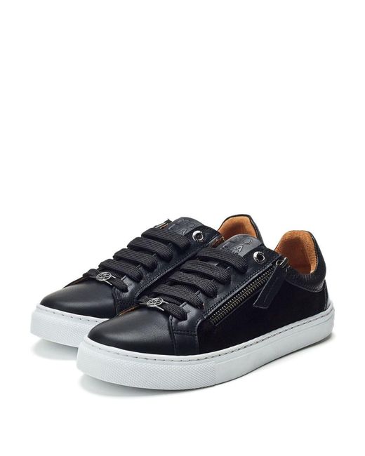 Moda In Pelle Blue Bailly Leather