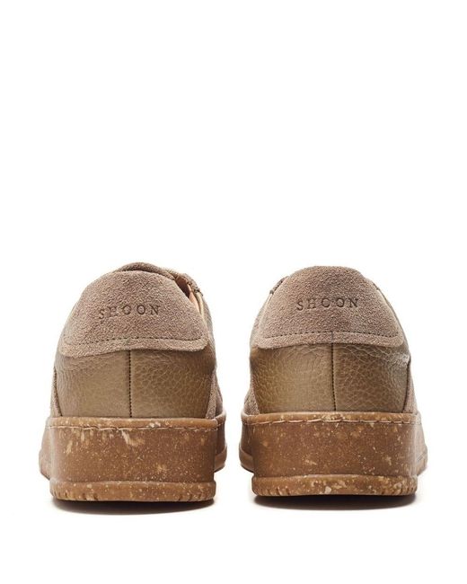 Shoon Natural Sh Emery Taupe Leather