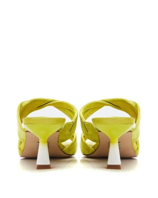Moda In Pelle Yellow Loola Lime Suede