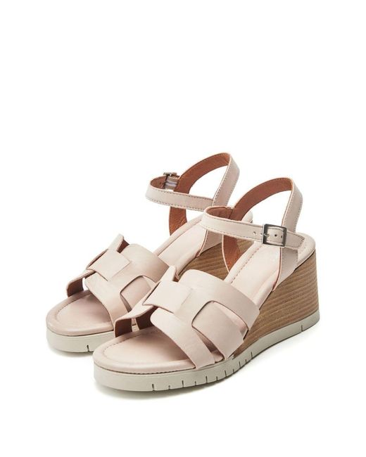 Moda In Pelle Natural Pedie Off White Leather
