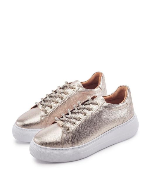 Moda In Pelle Gray Candi Leather