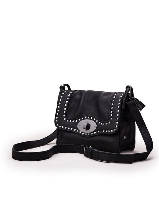 Moda In Pelle Charlotte Bag Black Leather