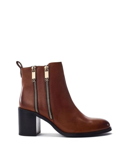Moda In Pelle Brown Peytona Leather