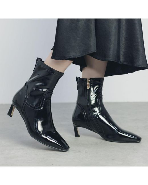 Moda In Pelle Blue Petuniah Patent