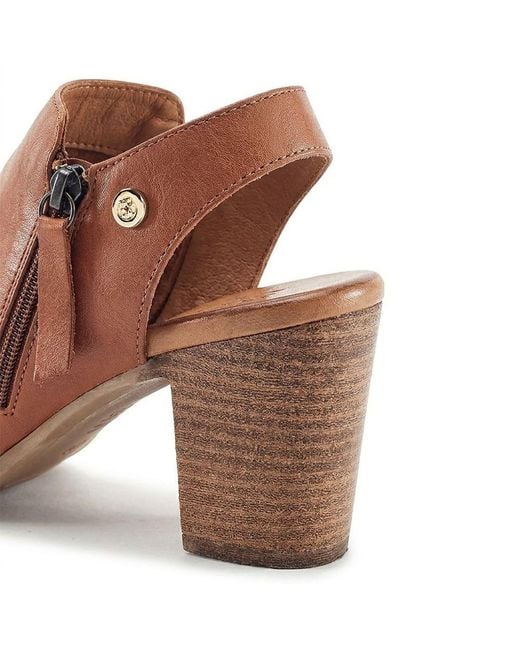 Moda In Pelle Brown Kaprise Leather