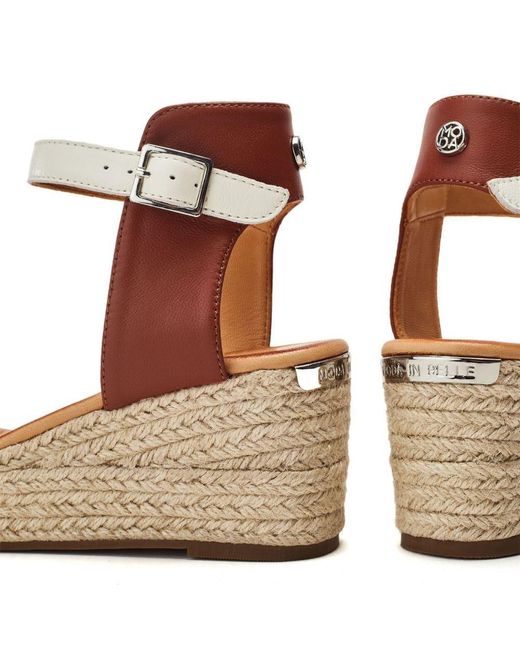 Moda In Pelle Brown Kolanthia Leather
