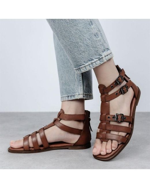 Shoon Brown Sh Shelly Leather