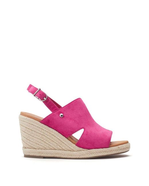 Moda In Pelle Pink Kanji Suede