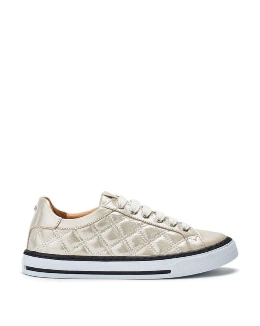 Moda In Pelle White Arzon Stone Leather