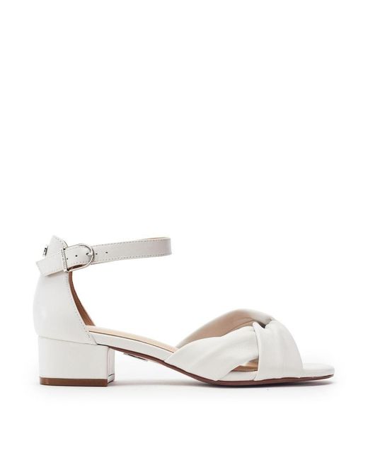 Moda In Pelle White Macadima Leather