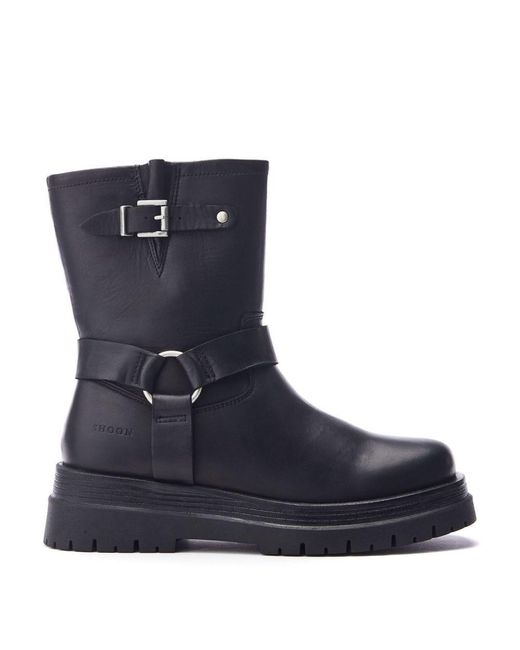 Shoon Blue Sh Orleton Leather