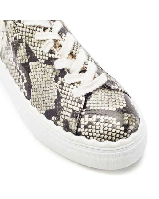 Moda In Pelle White Brosa Mix Snake Print