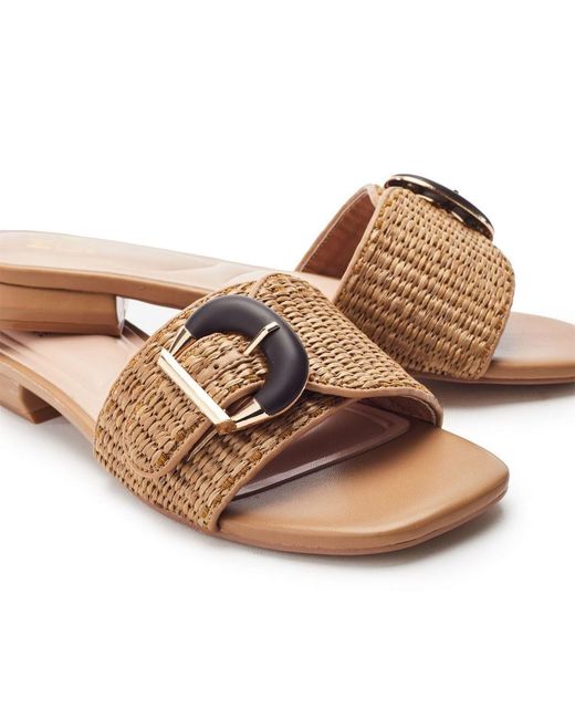 Moda In Pelle Brown Juletta Textile
