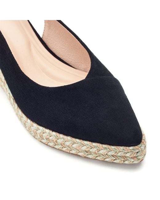 Moda In Pelle Blue Kassani Suede