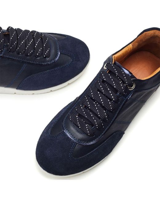 Moda In Pelle Blue Avrel Leather