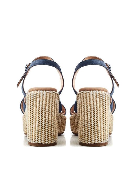 Moda In Pelle Blue Luchiia Suede