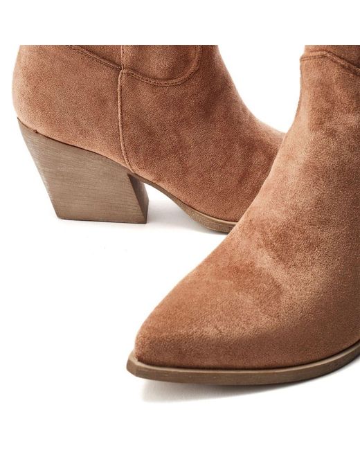b.soleful Brown Gwyndolyn Camel Alcantara